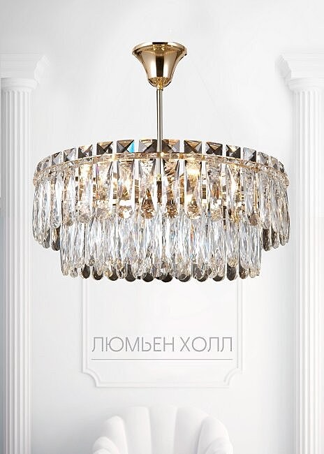 Подвесная люстра Lumien Hall Kristin LH0066/6C-AB-CL