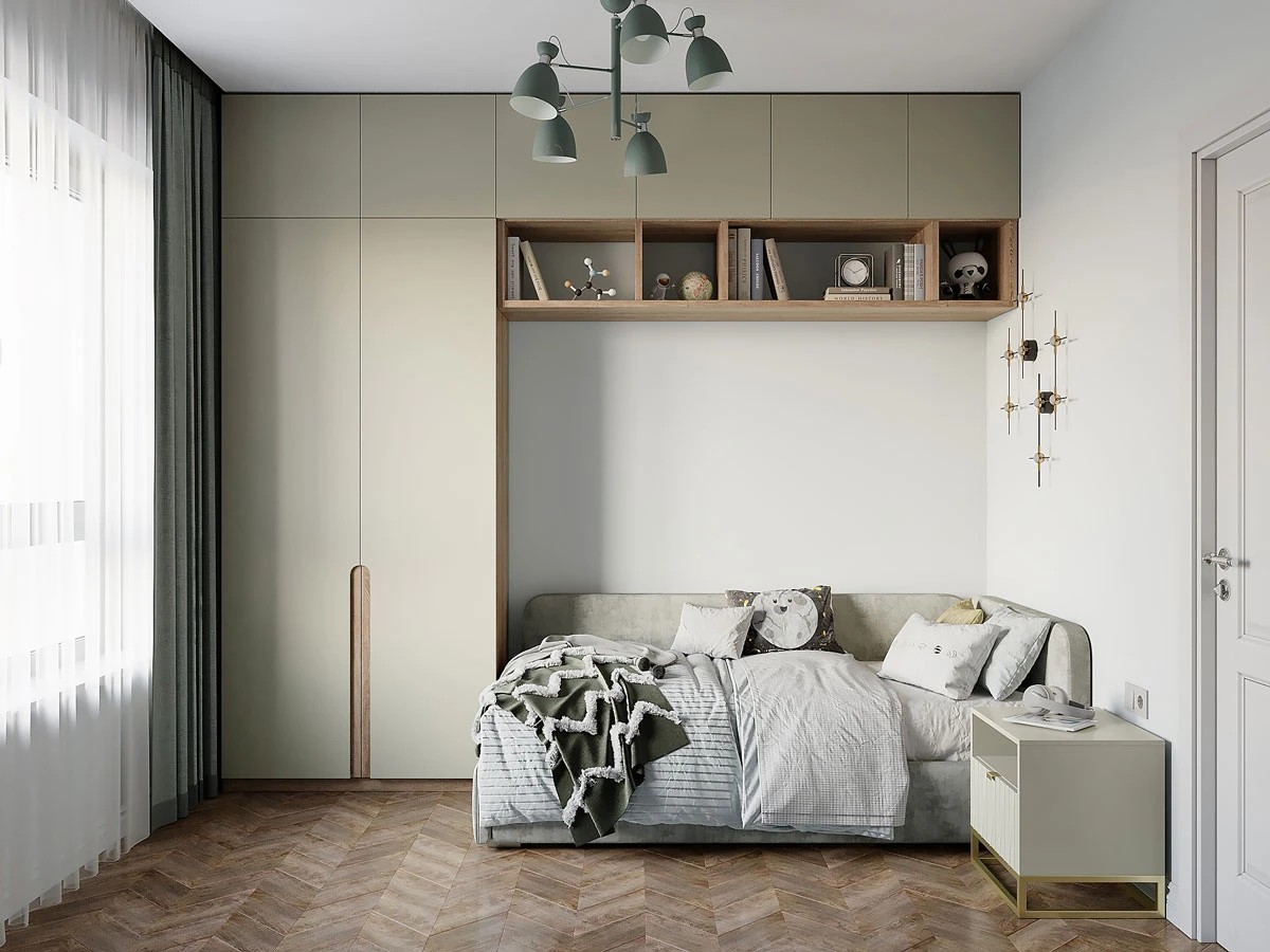 ЖК Уютный. Двухкомнатная. Современная классика