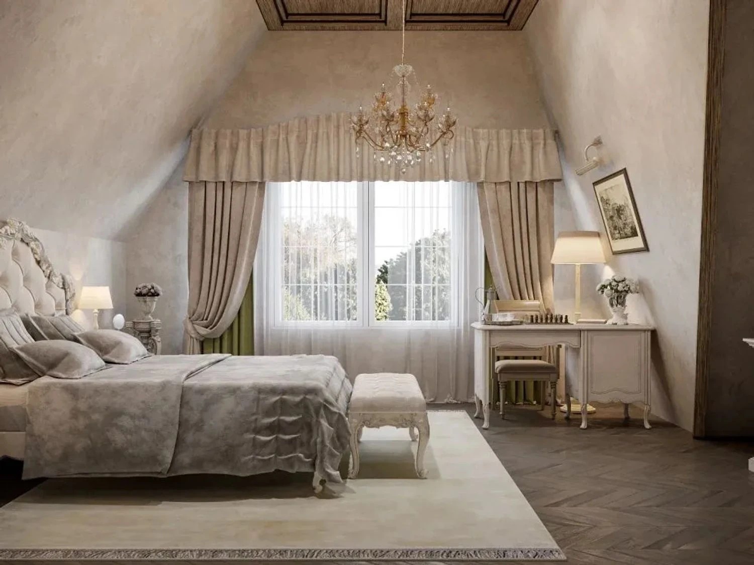 Загородные дома с мансардными крышами