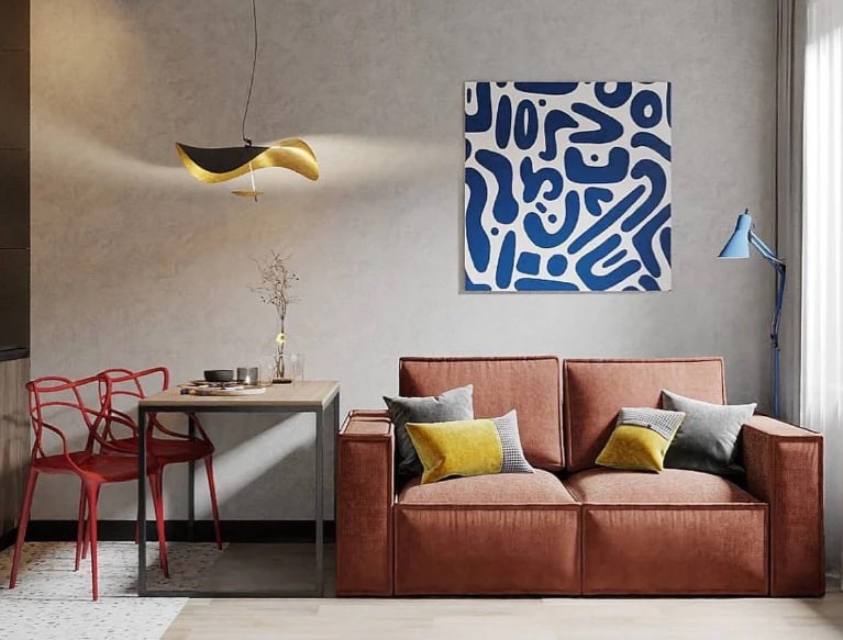 ЖК Палацио. Крошка кухня-гостиная