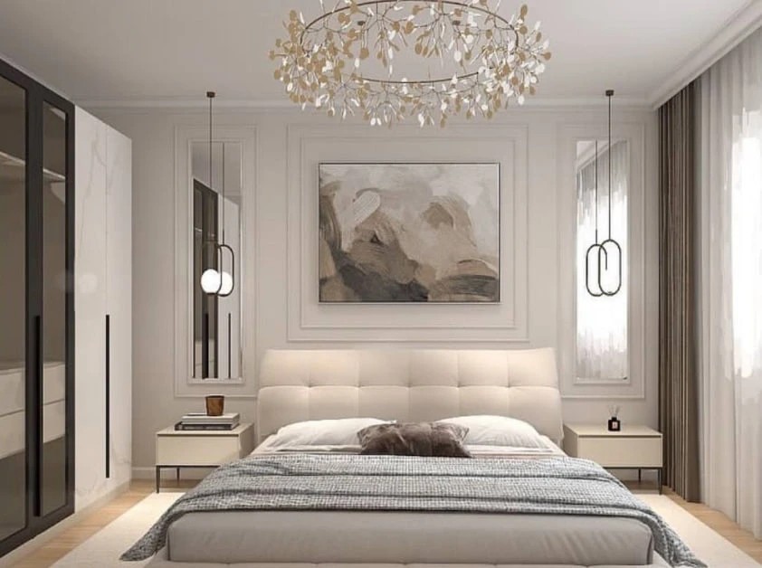 Уютная спальня в современном стиле