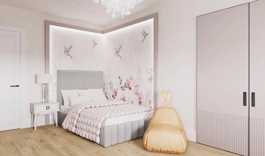 Визуализация комнаты для девочки