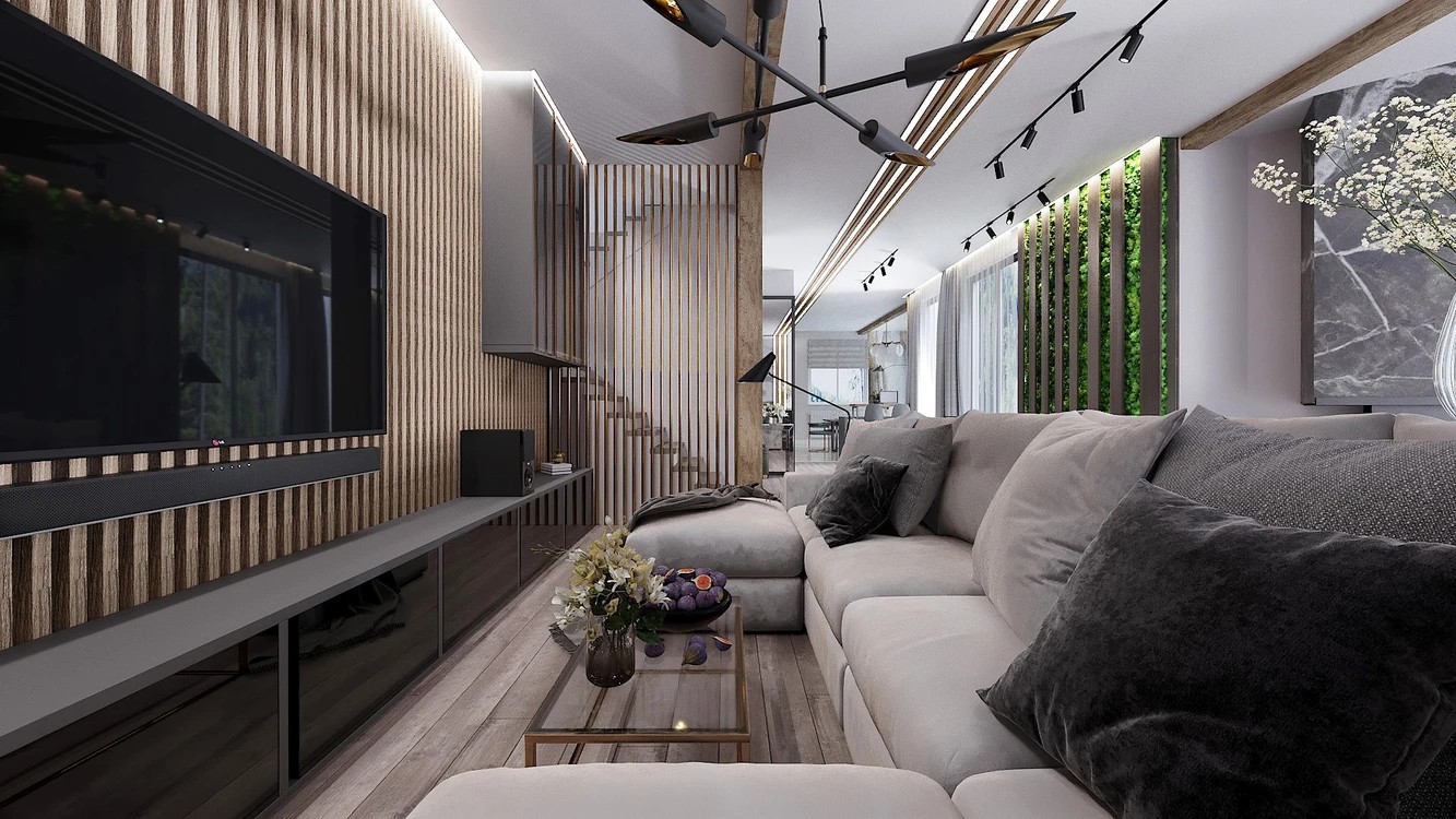 Гостиная в доме