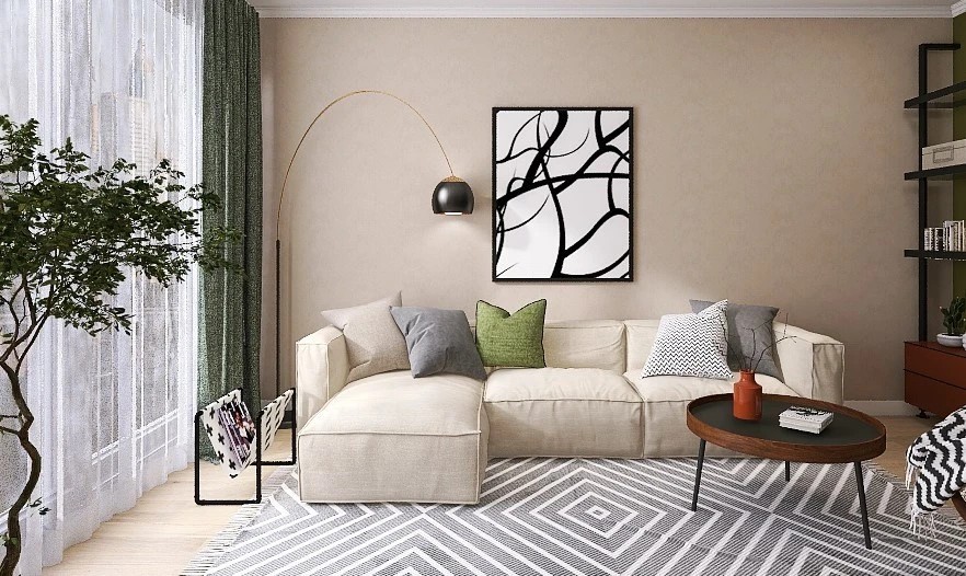 Гостиная и столовая (Петровский о.)