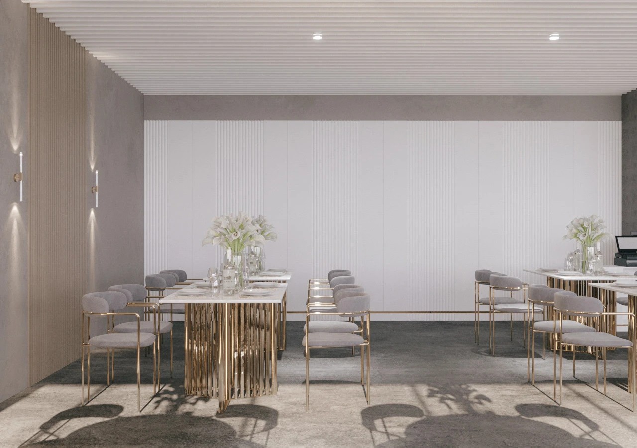 Дизайн-проект панорамного кафе в Москве.