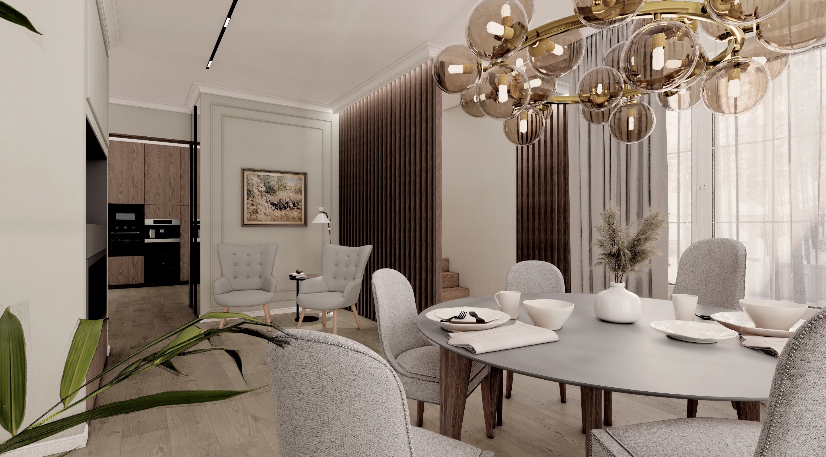 Проект загородного дома 1 этаж