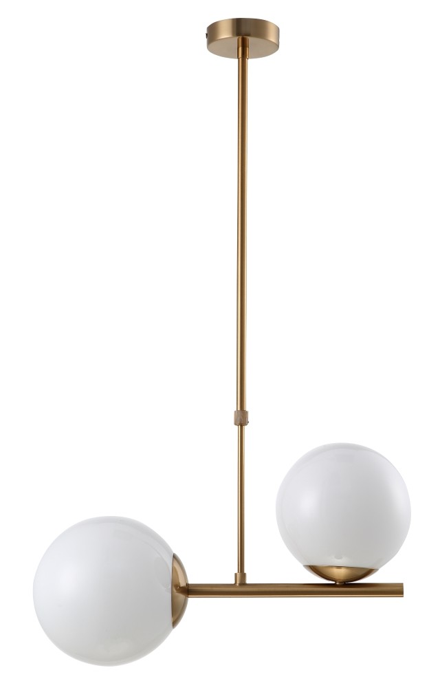 Люстра на штанге Crystal Lux Feliz FELIZ SP2 BRONZE/WHITE