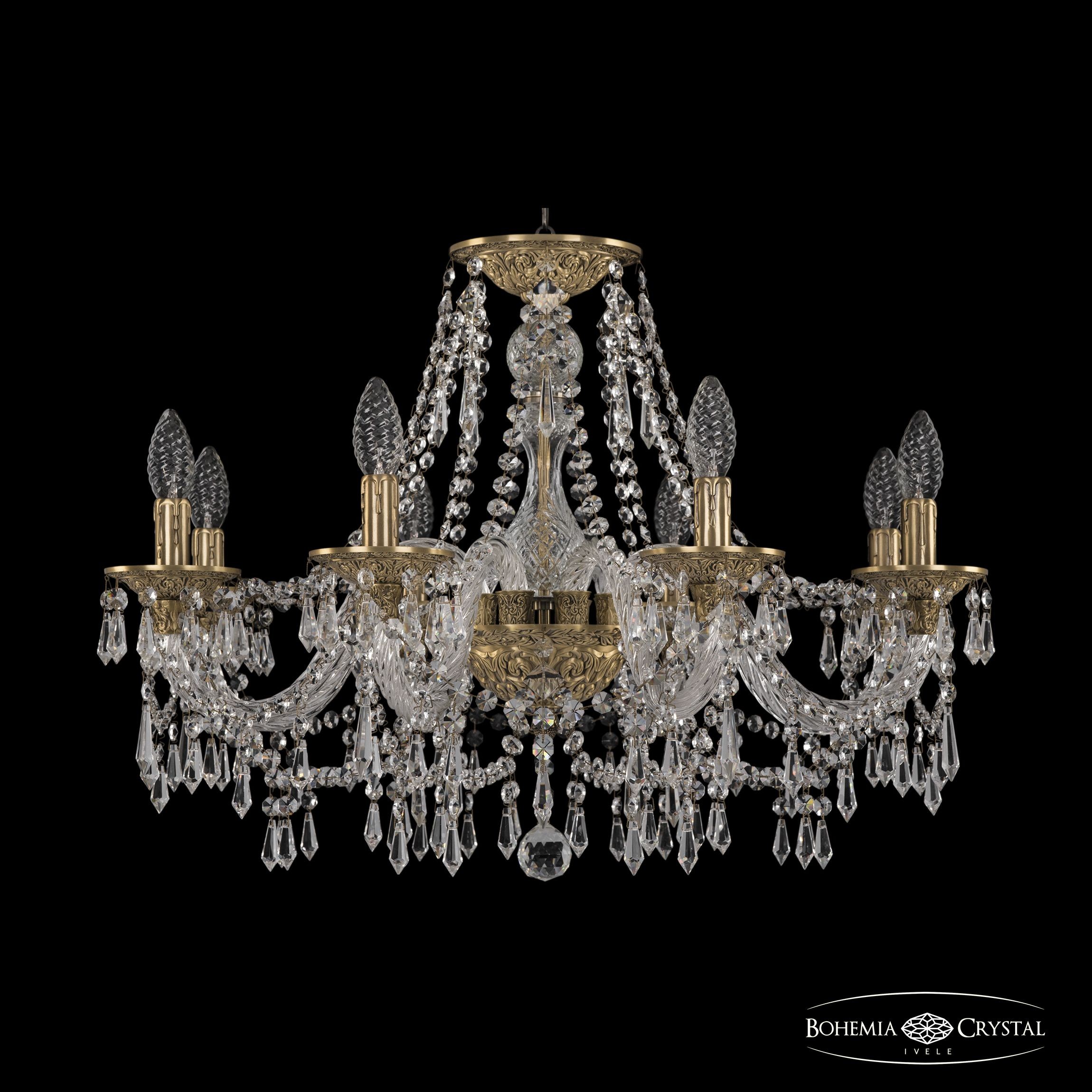 Подвесная хрустальная люстра 1603 Bohemia 16103/8/240 FP