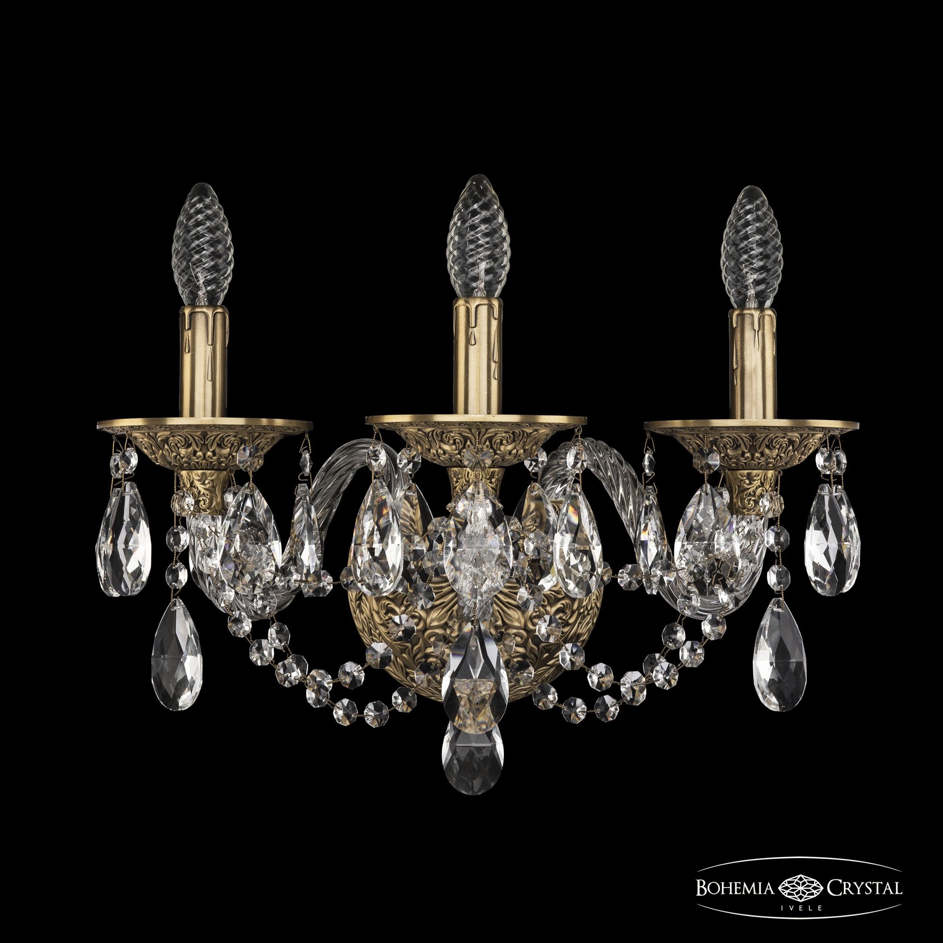 Настенное бра Bohemia 16106B/3/165/XL FP