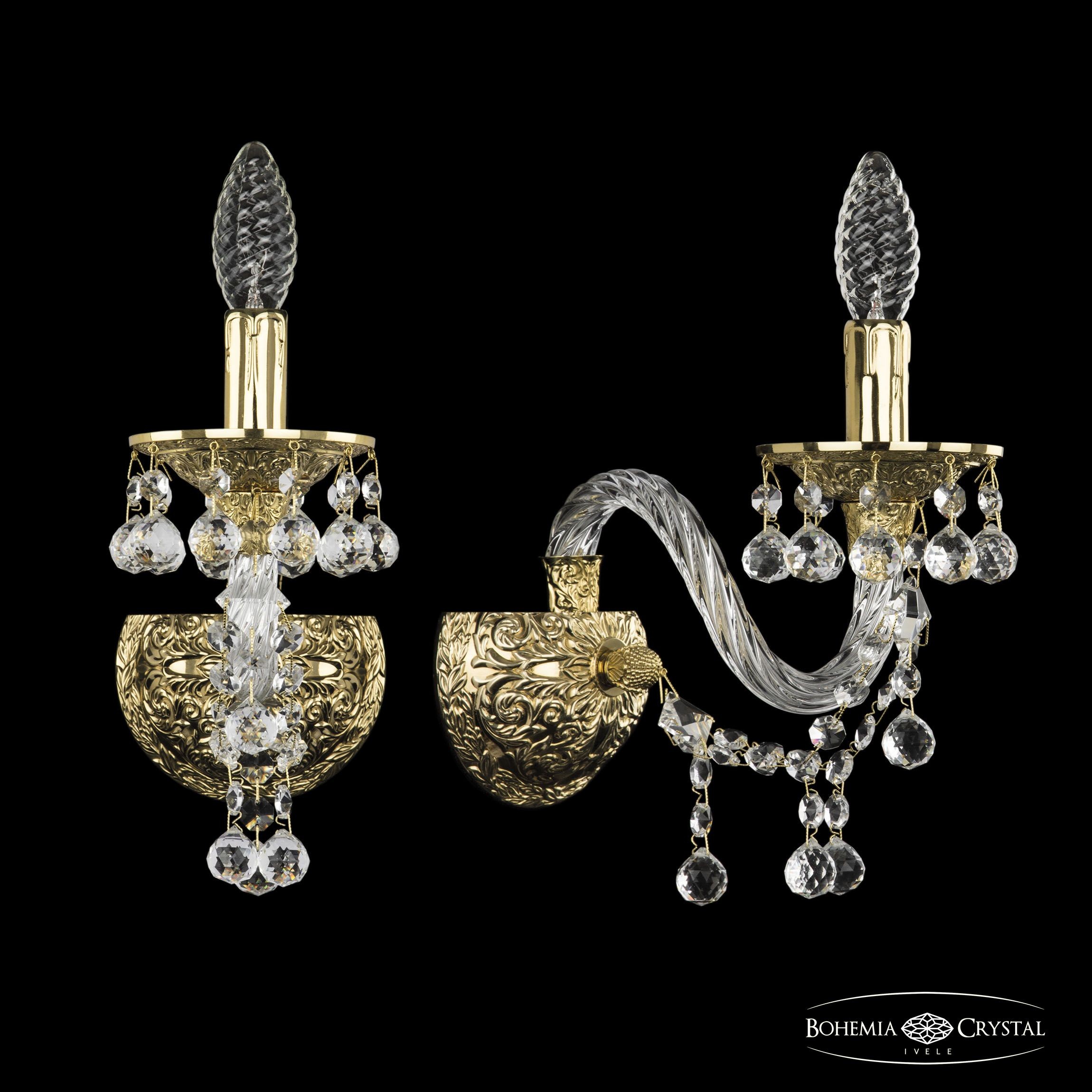 Настенное бра Bohemia 16109B/1/165 G