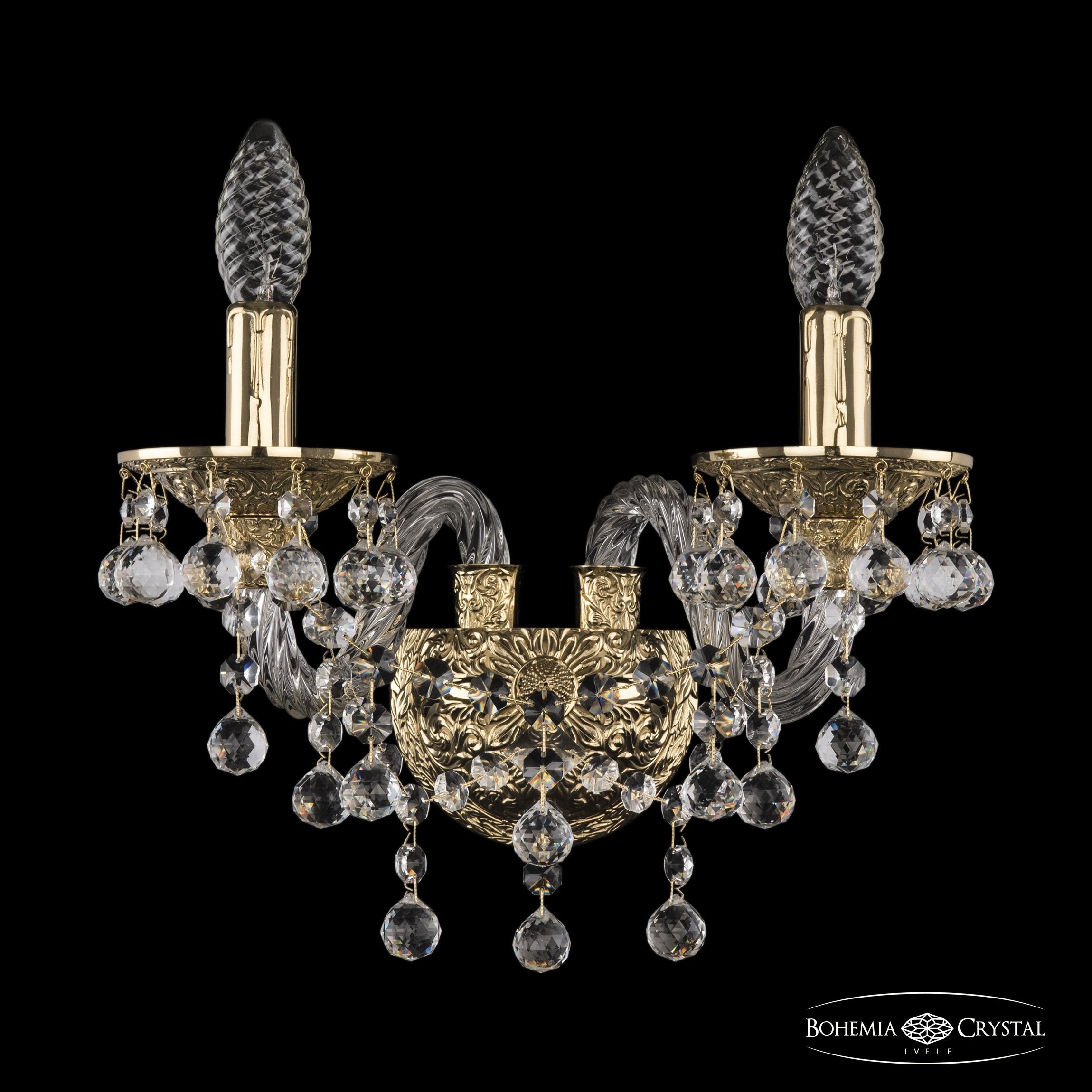 Настенное бра Bohemia 16109B/2/141 G