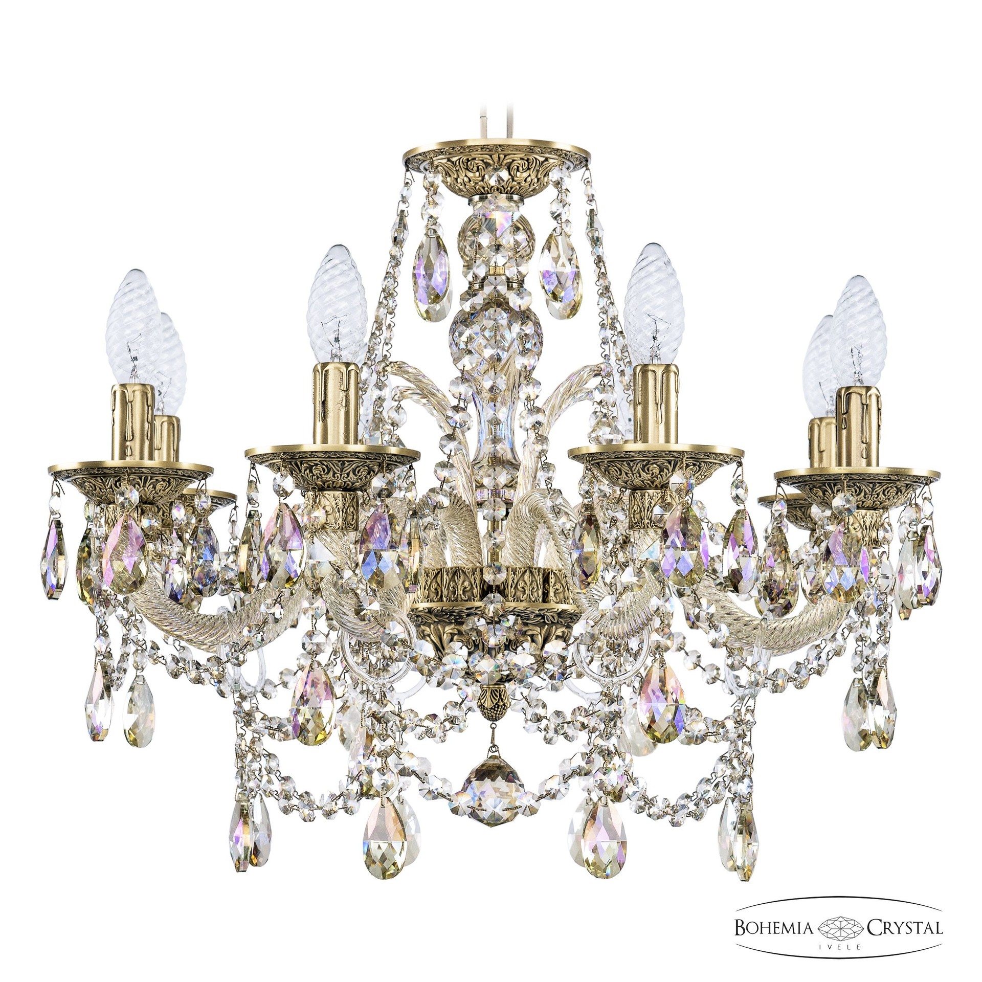 Подвесная хрустальная люстра 1611 Bohemia 16111/8/195 FP M801