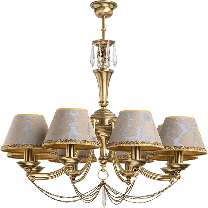 Потолочная люстра Kutek Garda GAR-ZW-8(P/A)