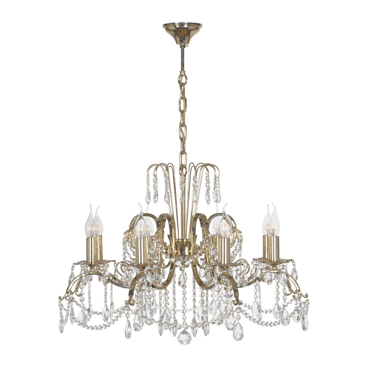 Подвесная люстра Dio D'Arte Alessandria Gold Alessandria E 1.1.8.200 G