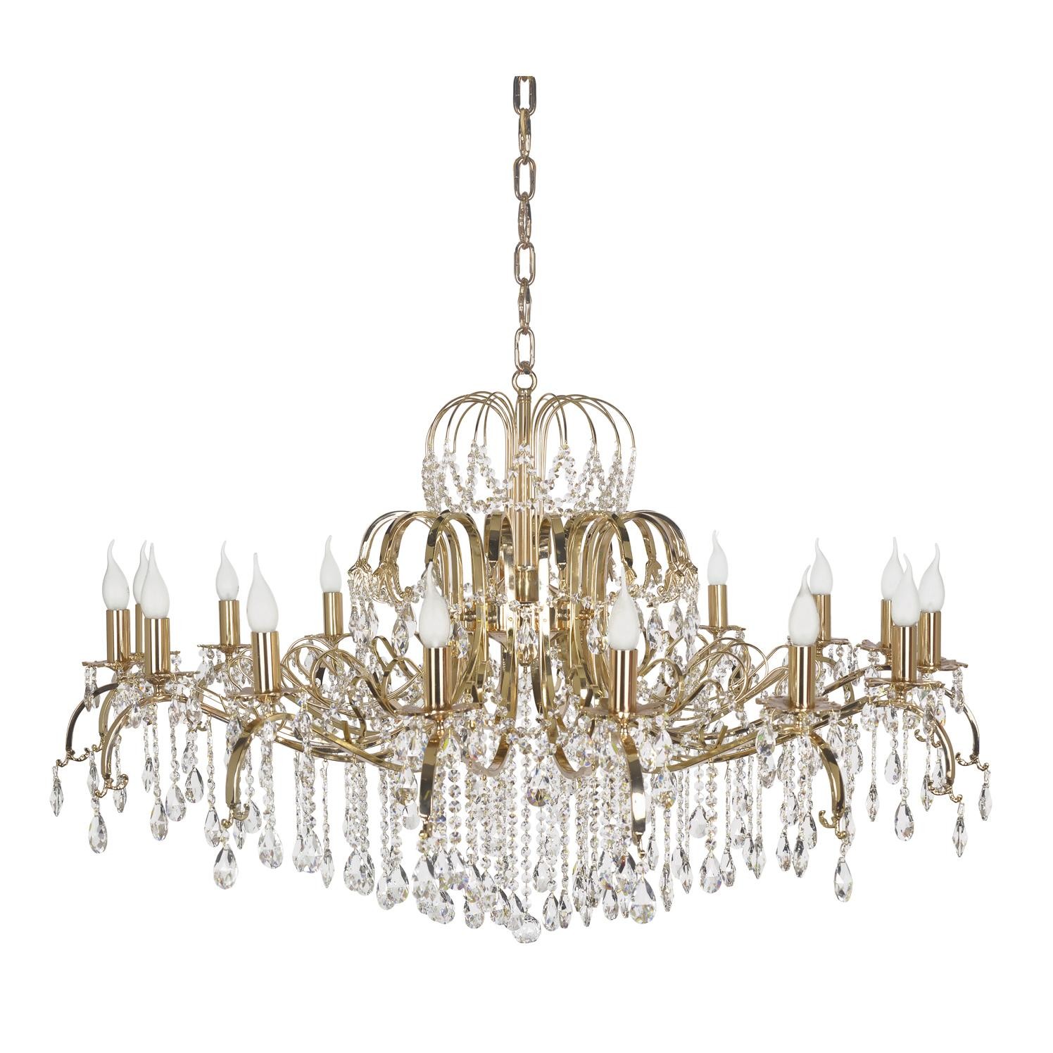 Подвесная люстра Dio D'Arte Alessandria Gold Alessandria E 1.1.L.16.200 G