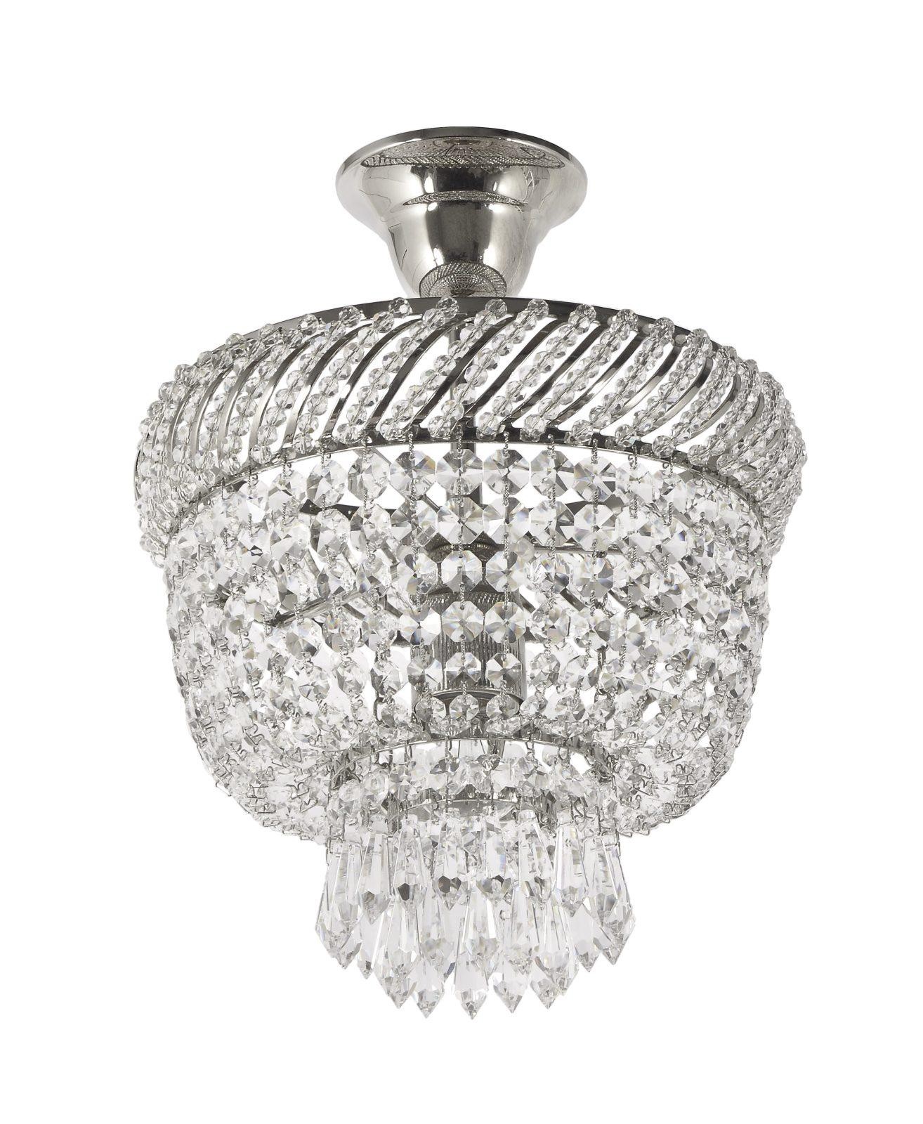 Потолочная люстра Dio D'Arte Bari Nickel Bari E 1.3.25.299 N