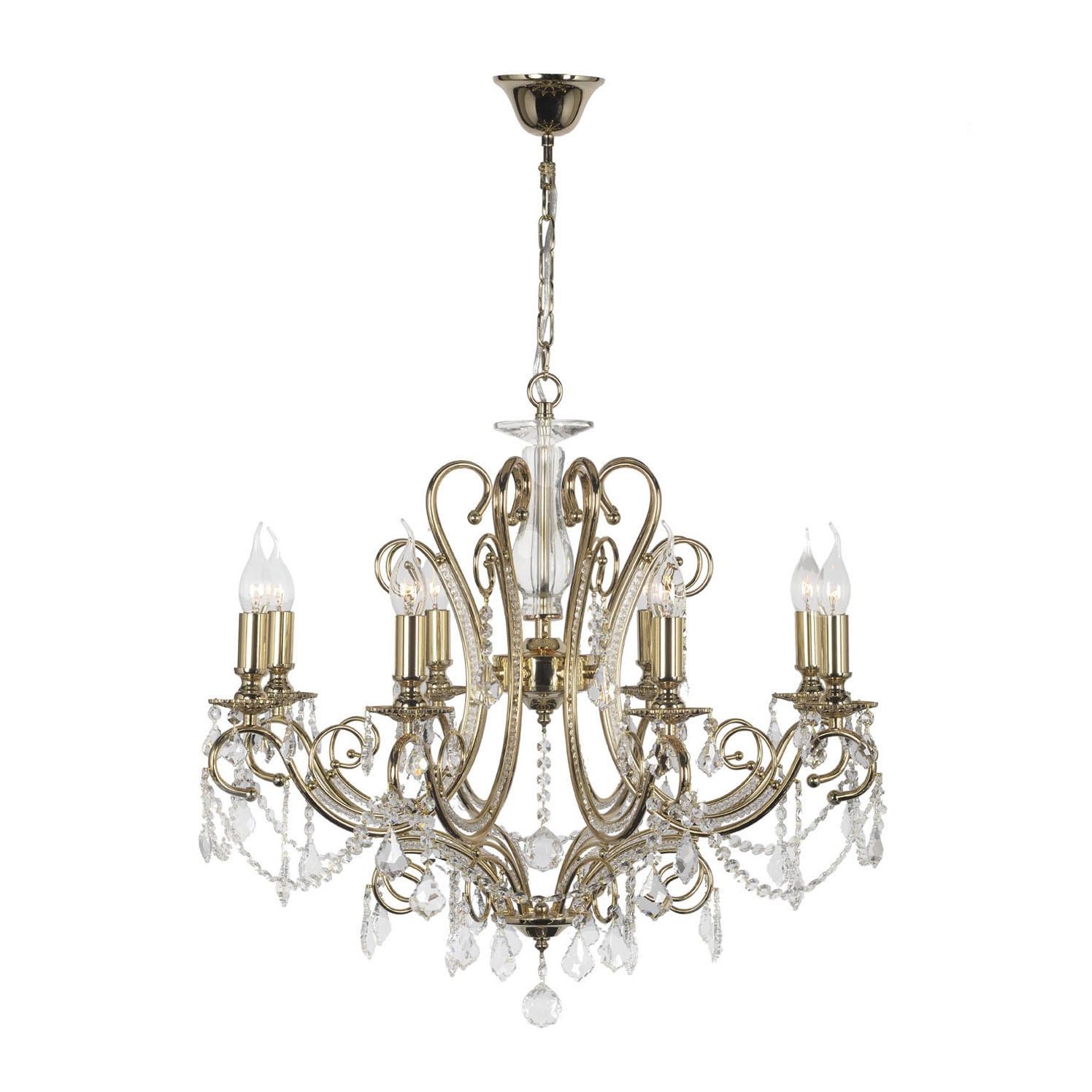 Подвесная люстра Dio D'Arte Fabrizia Gold Fabrizia E 1.1.8.200 G