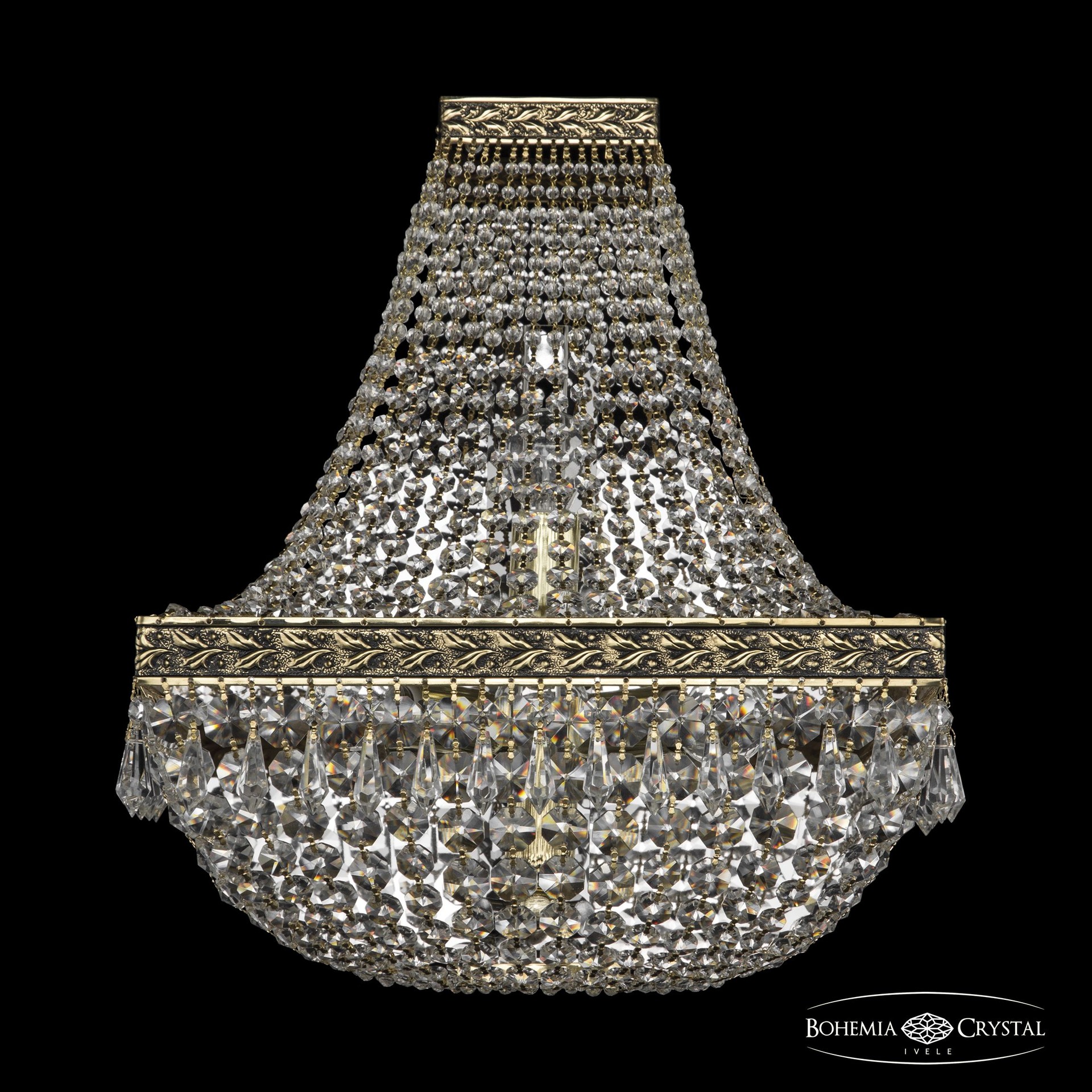 Настенное бра Bohemia 1901 19012B/H1/35IV GB