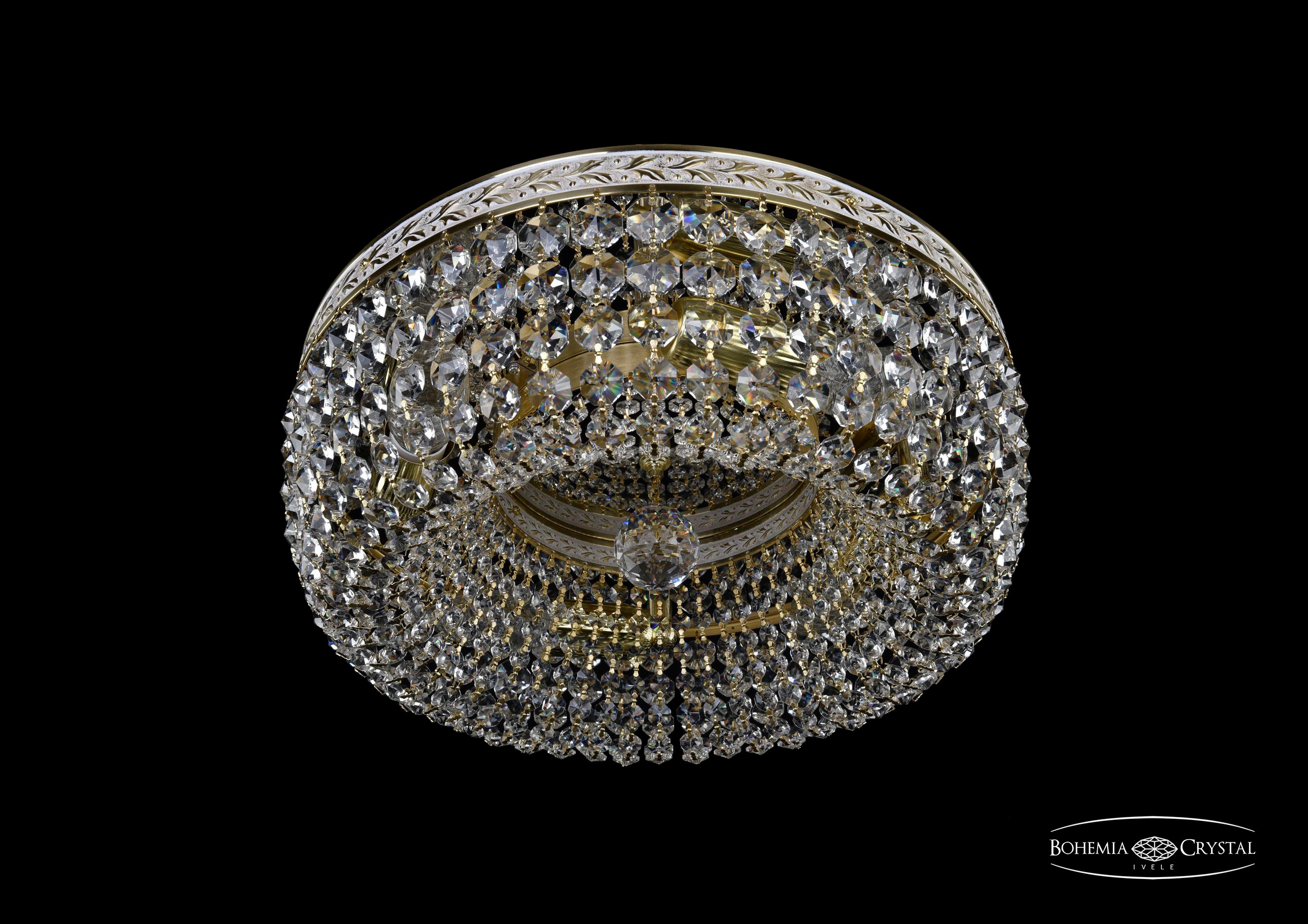 Потолочная хрустальная люстра Bohemia 1903 19031/35IV GW