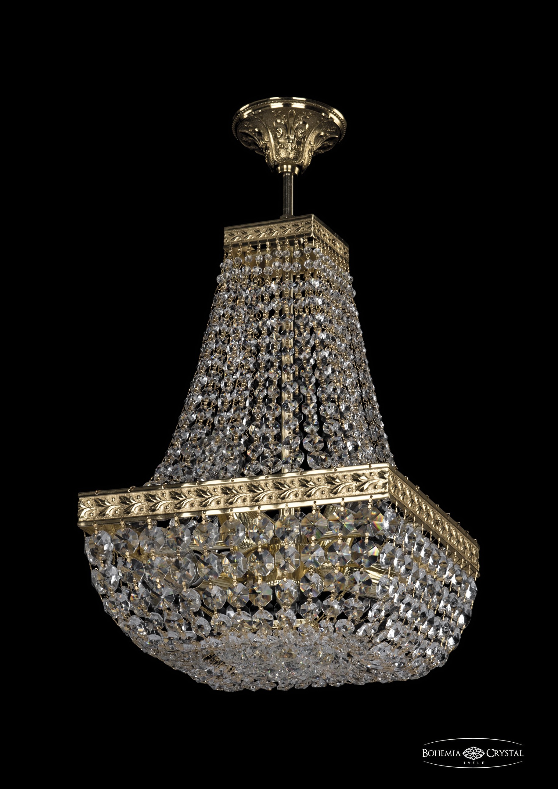 Потолочная хрустальная люстра Bohemia 1928 19282/H1/25IV G