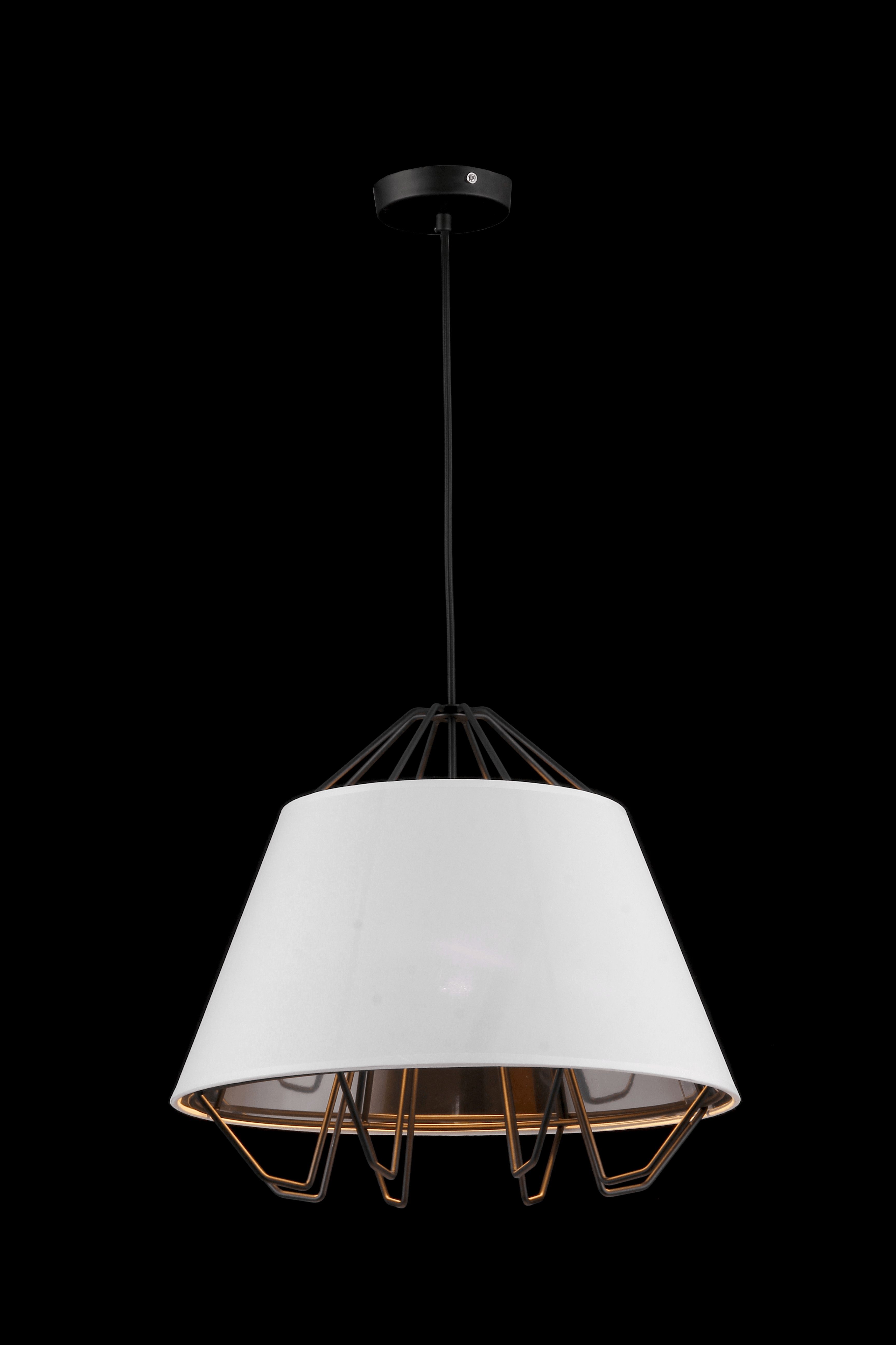 Подвесная люстра Natali Kovaltseva Loft Lux LOFT LUX 77027-1P BLACK&WHITE