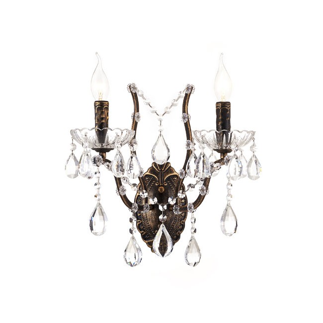 Настенное бра Lumien Hall Стефани 0036/2W-MBRG