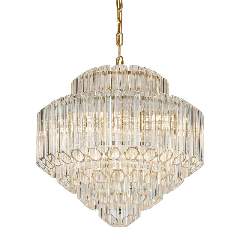 Подвесная хрустальная люстра Retro Murano L'Arte Luce Luxury L23210.92