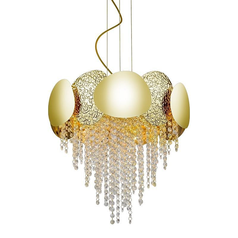 Подвесная хрустальная люстра Mastery L'Arte Luce Luxury L38512.92