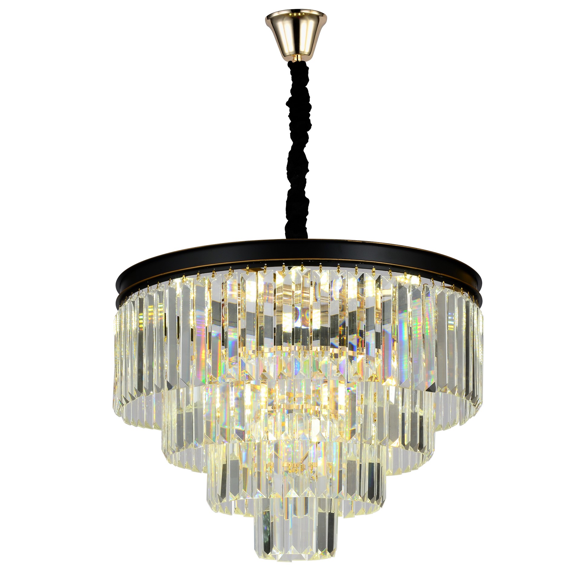 Подвесная хрустальная люстра Ladder Stilfort 1027/03/08P