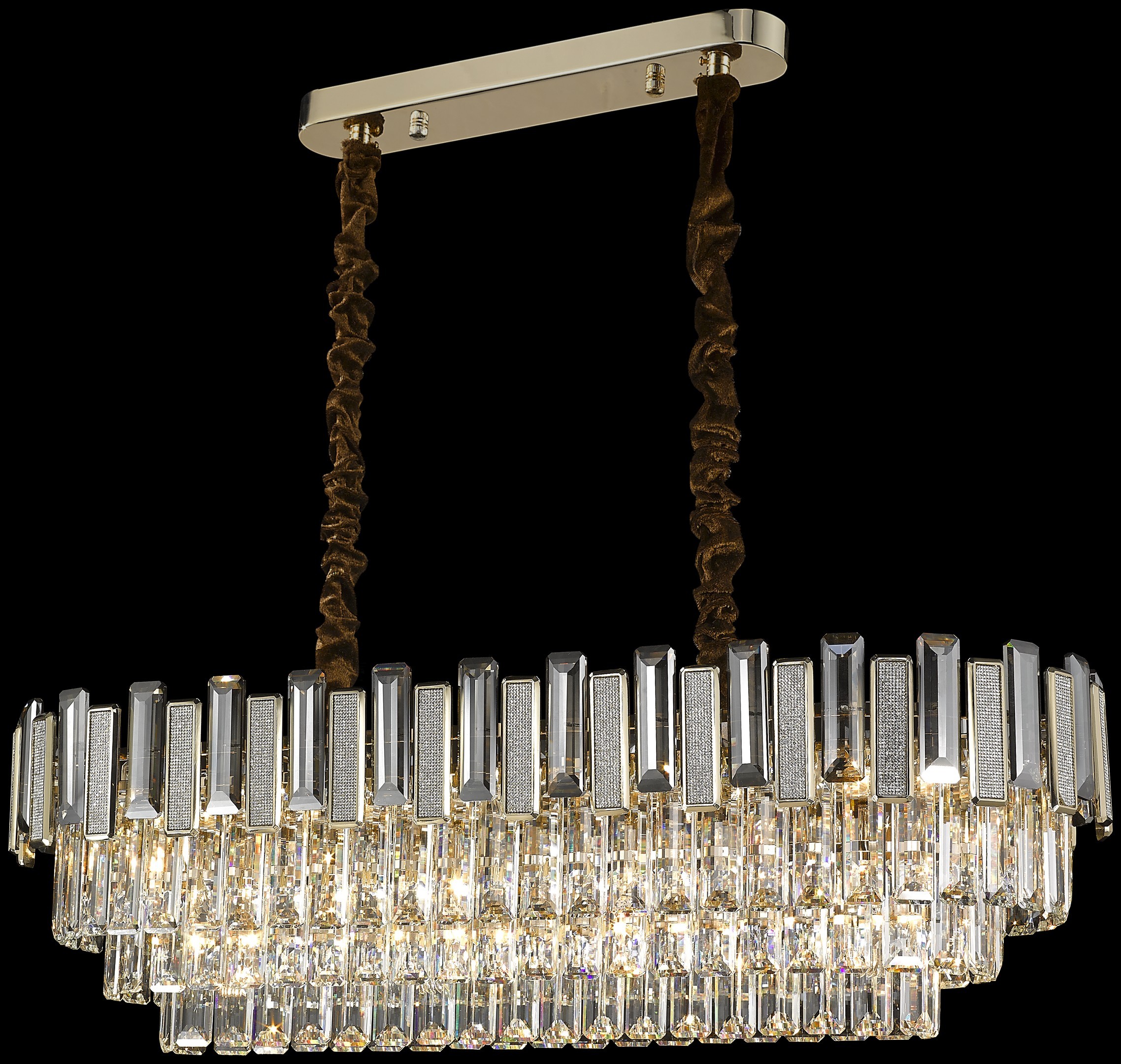 Подвесная хрустальная люстра Candida Wertmark WE131.12.303