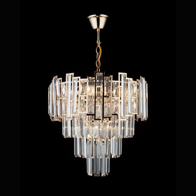 Подвесная хрустальная люстра Хенни Wedo Light 70656.01.01.05