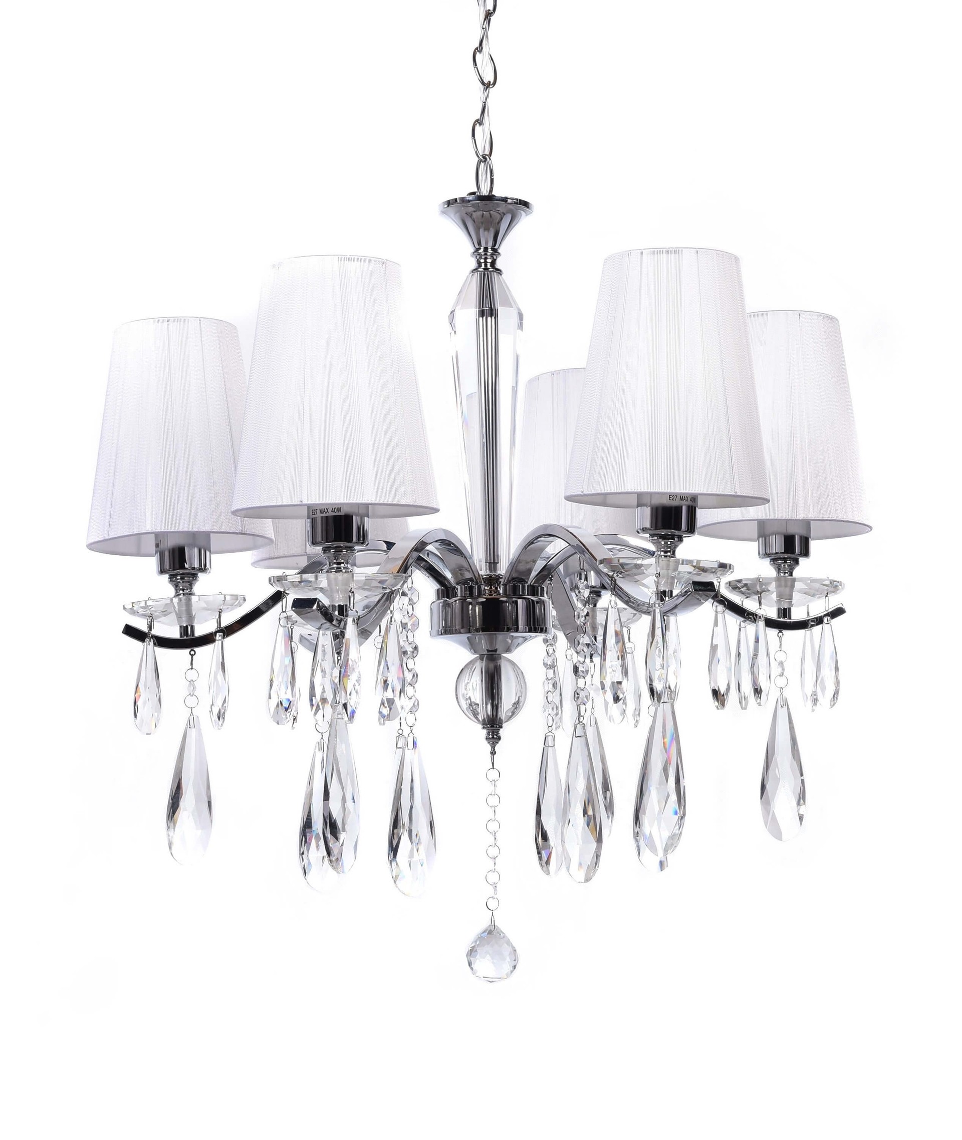 Подвесная люстра Lumina Deco Alessia LDP 1726-6 (WT)