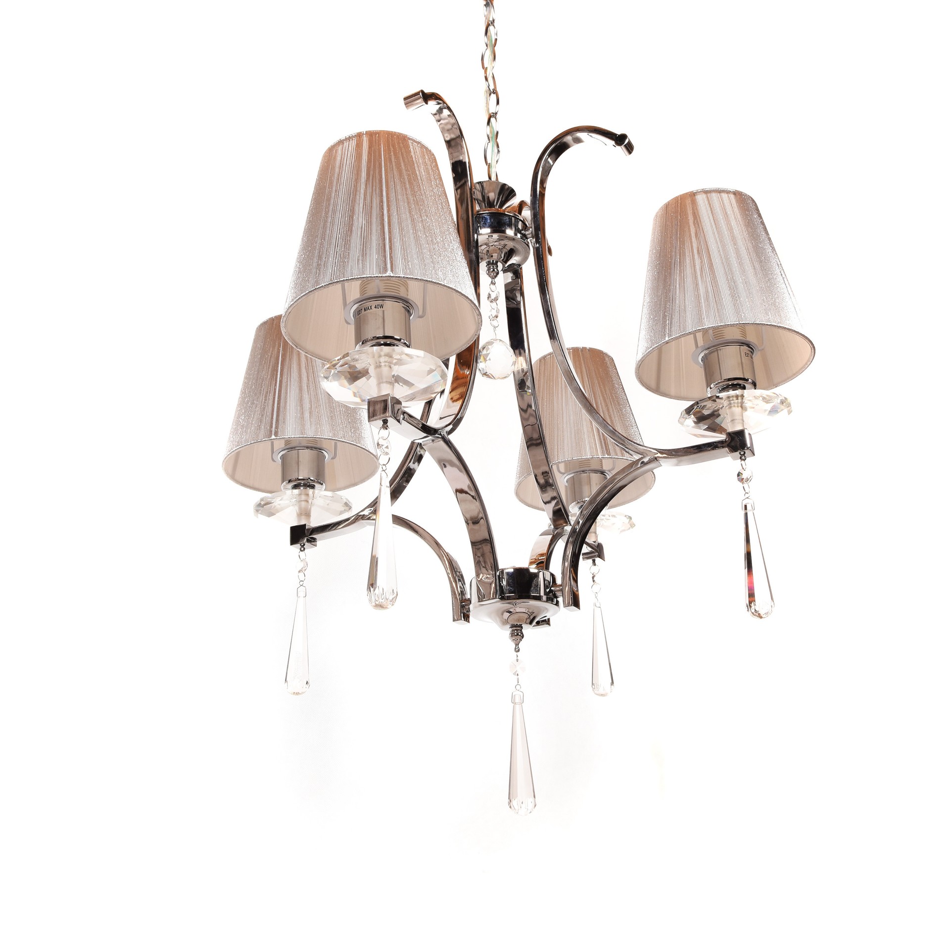 Подвесная люстра Lumina Deco Venisia LDP 8810-4 SL