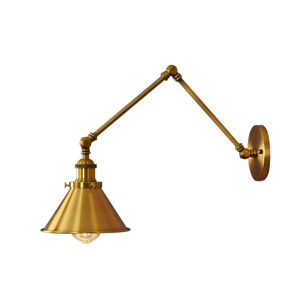 Настенное бра Lumina Deco Gubi LDW B005-2 BRASS