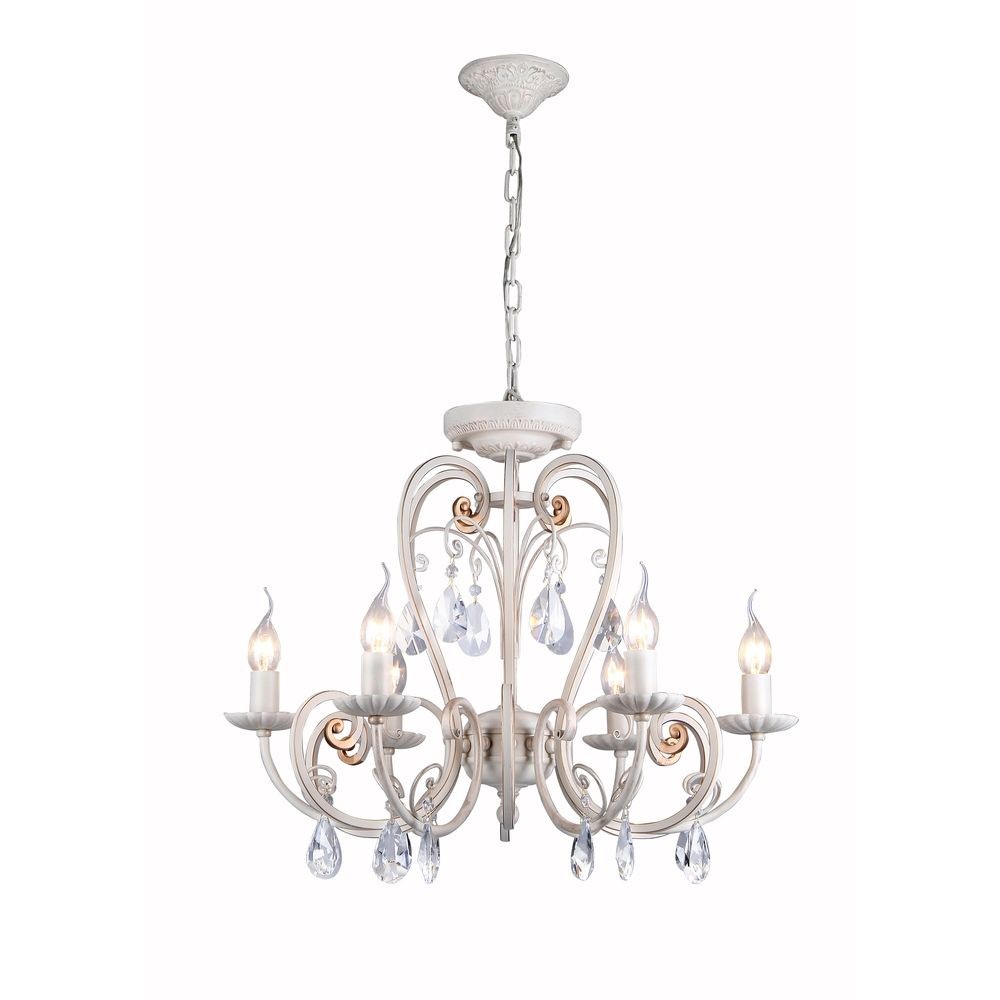 Подвесная люстра Maytoni Foxtrot ARM336-06-W