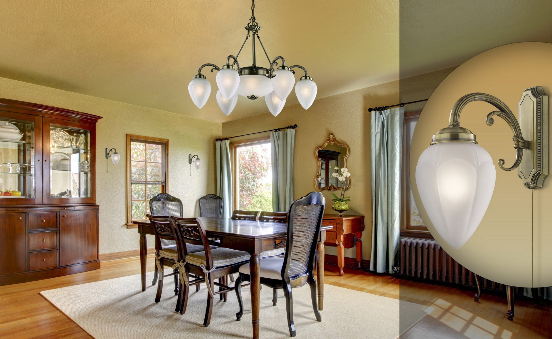 Настенное бра Odeon Light OVALE 1990/2W