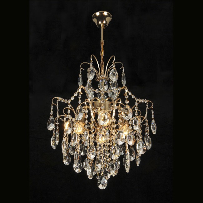 Подвесная хрустальная люстра Лола Wedo Light 70673.01.01.04