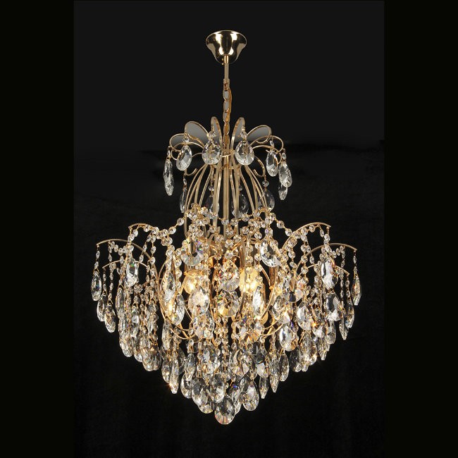 Подвесная хрустальная люстра Амина Wedo Light 70674.01.01.06