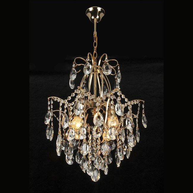 Подвесная хрустальная люстра Амина Wedo Light 70674.01.03.04