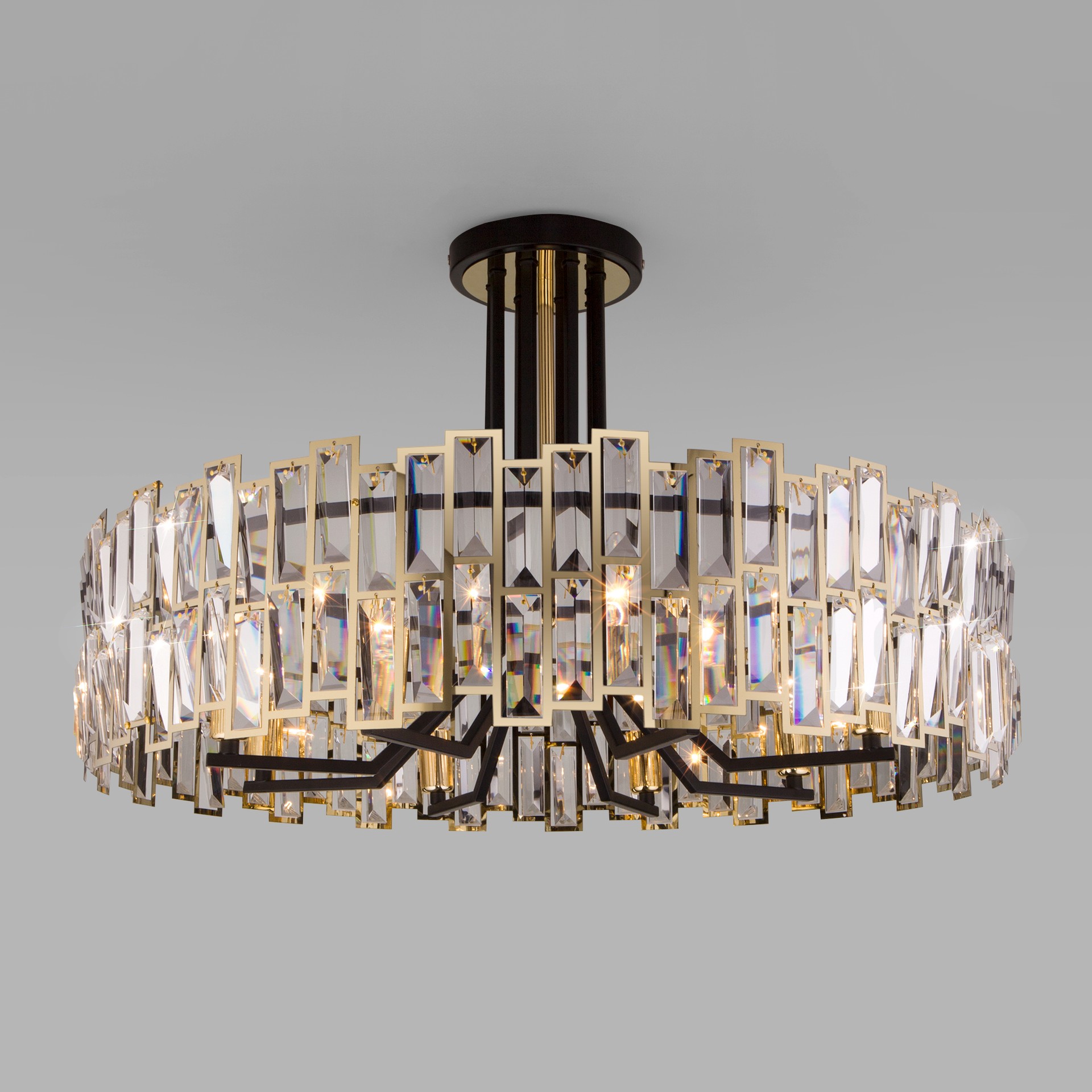 Потолочная хрустальная люстра Bogates Zolletta 313/8 Strotskis