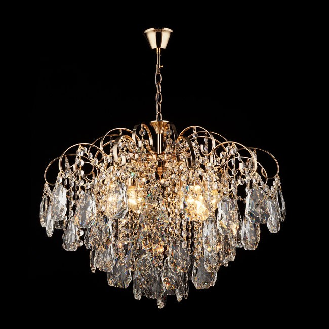 Подвесная хрустальная люстра Орели Wedo Light 70680.01.01.06