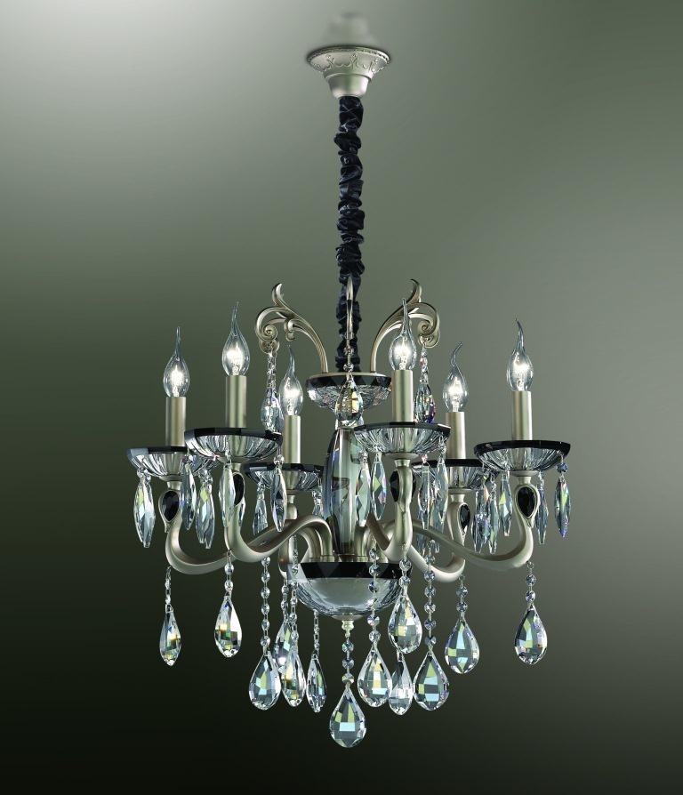 Подвесная хрустальная люстра Swell Odeon Light 2254/6