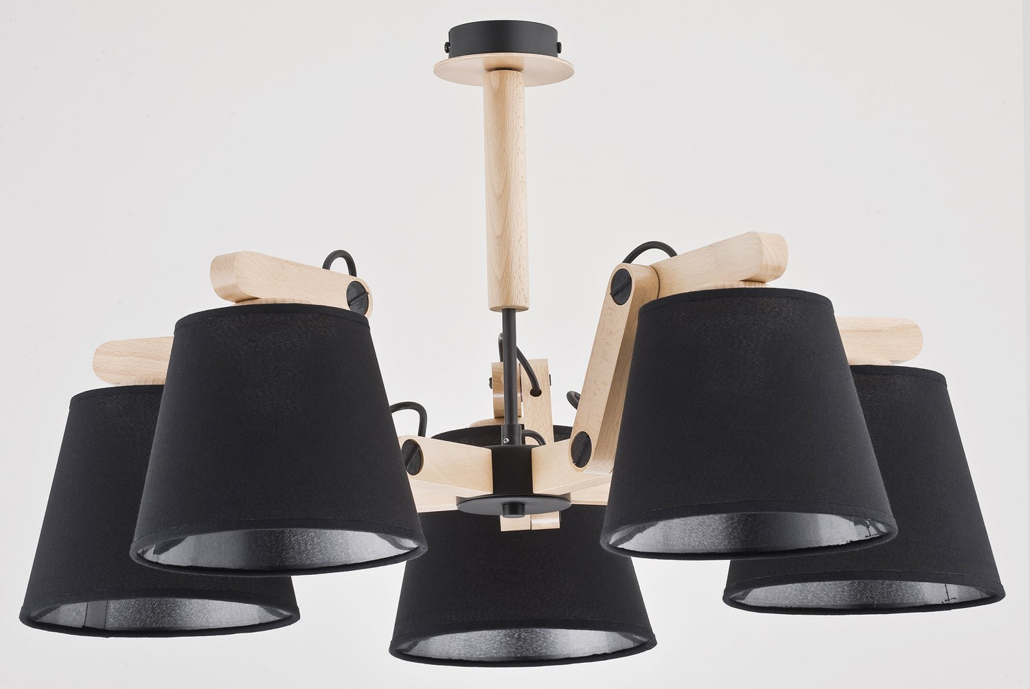 Потолочная люстра Alfa Joga Black 22715