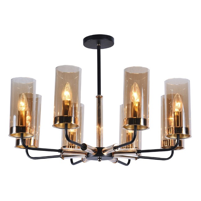 Потолочная люстра Seven Fires Норма SF3303/8C-MBK+FGD