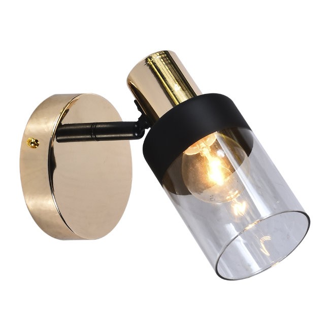 Светильник спот Seven Fires Тина SF4701/1W-MBK+FGD