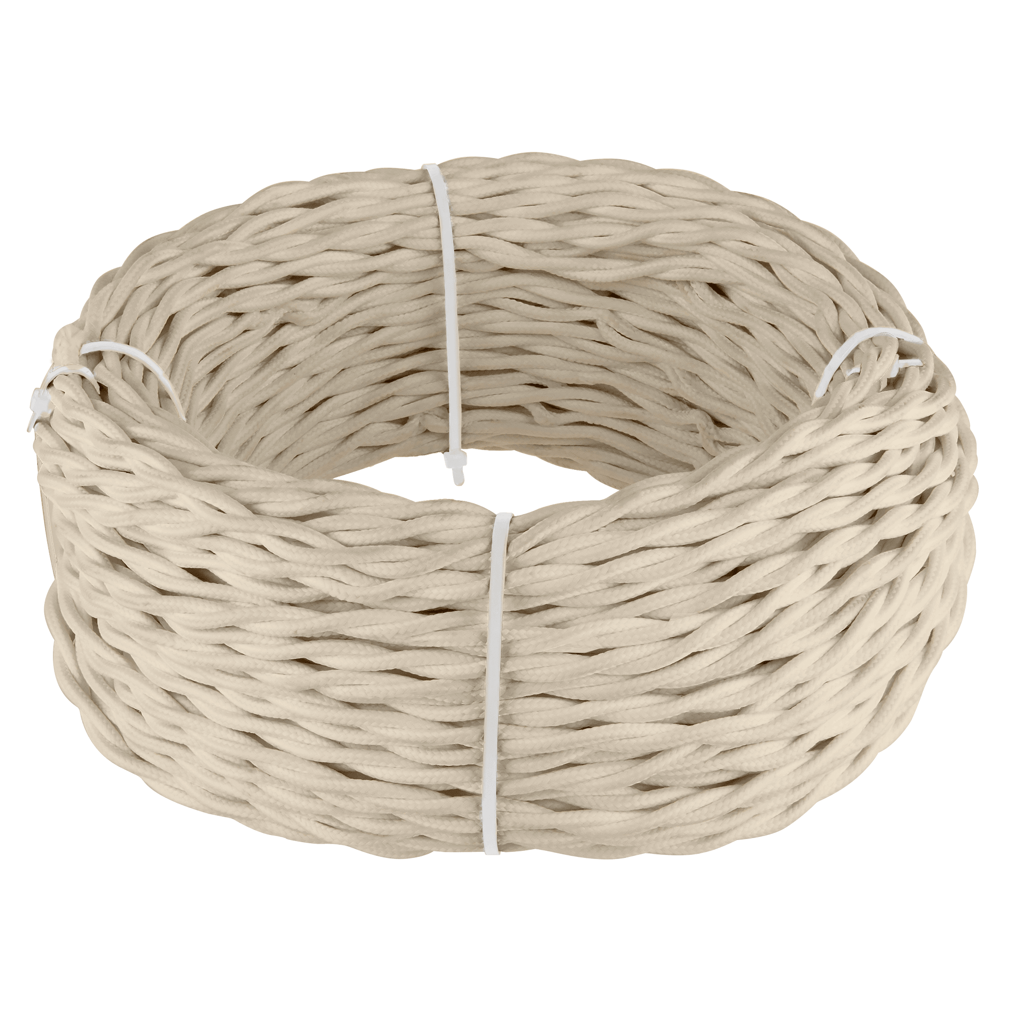 Werkel Ретро кабель витой 2х2,5 (песочный) 20м