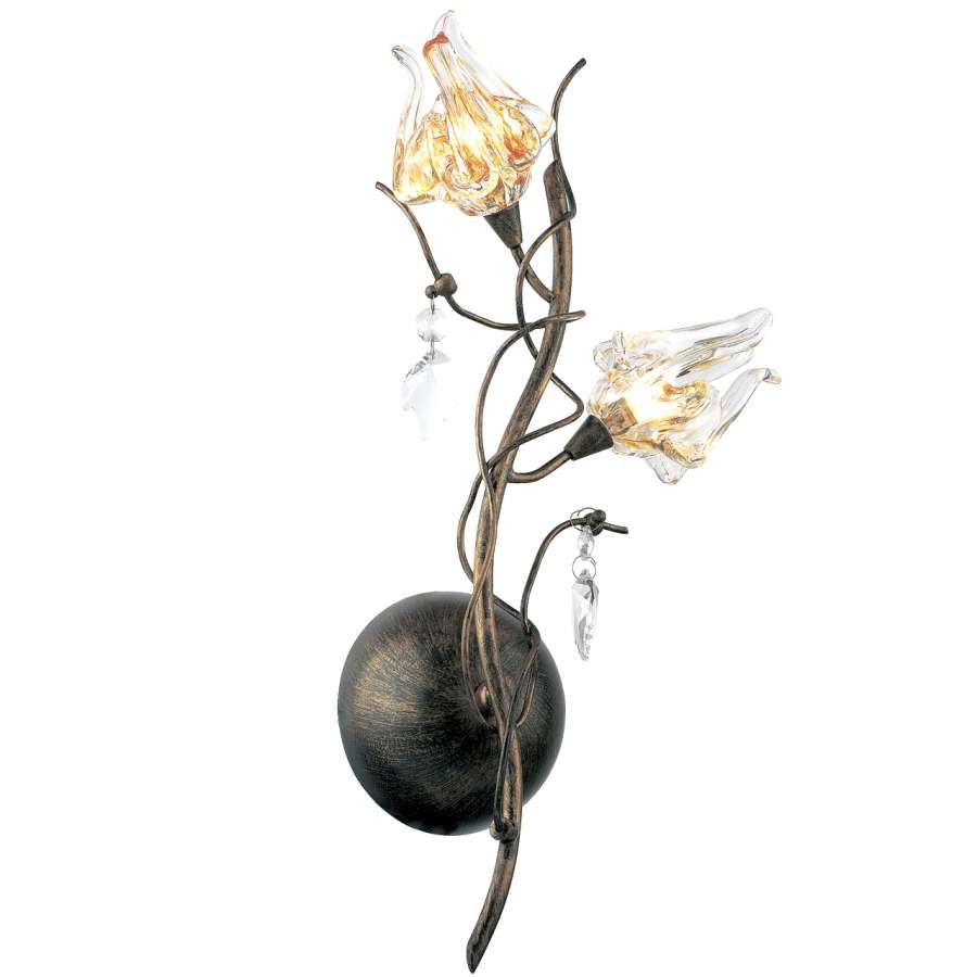 Бра с цветочками Vikia 1348/2W Odeon Light