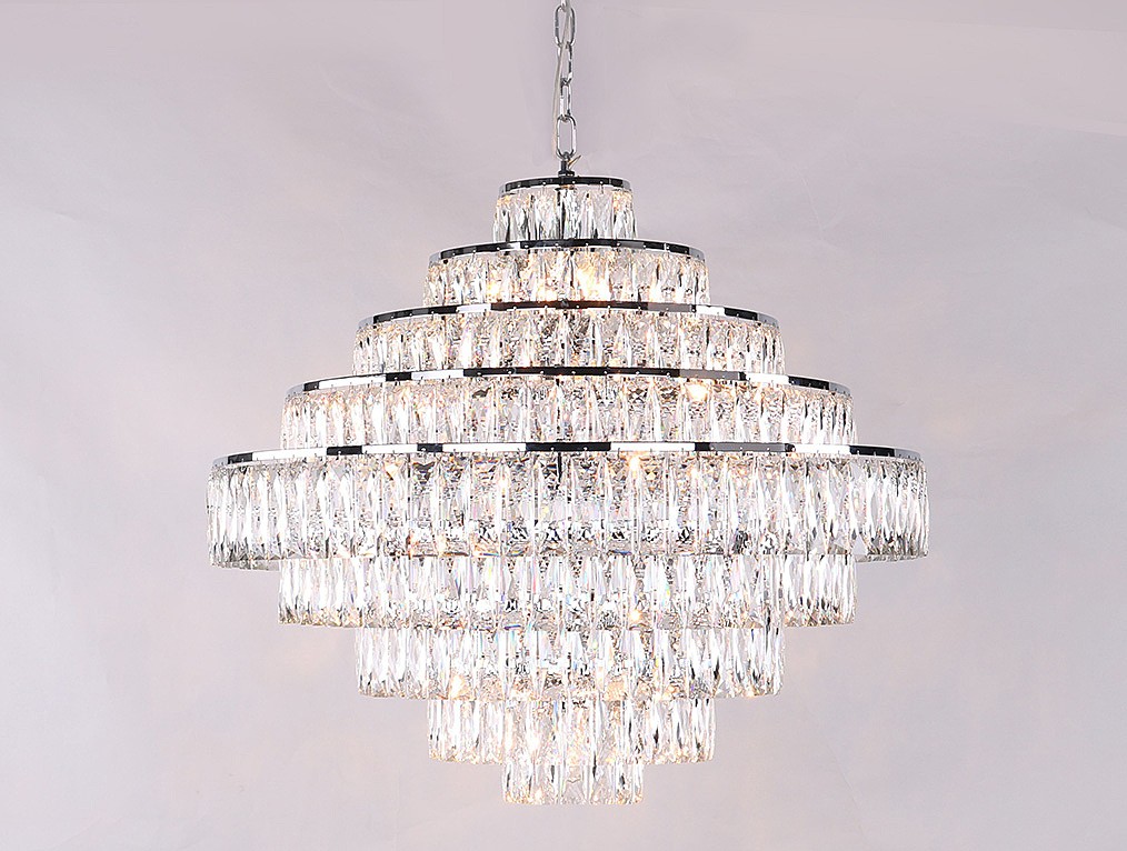 Подвесная хрустальная люстра 10120 Newport 10125+14/C