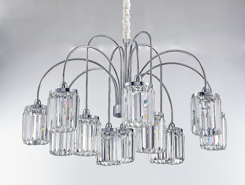 Подвесная люстра Newport 4500 4508+4/C chrome