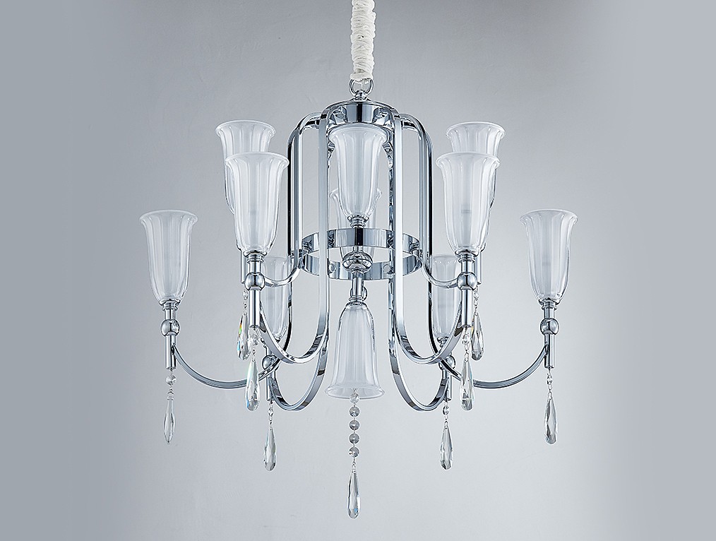 Подвесная люстра Newport 4800 4806+3/C chrome